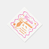 Tequila Sunrise Bachelorette Servet (Hoek)