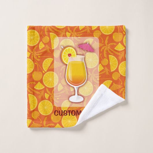 Tequila Sunrise Bad Handdoek (Wasdoekje)