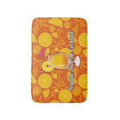 Tequila sunrise badmat (Voorkant Verticaal)