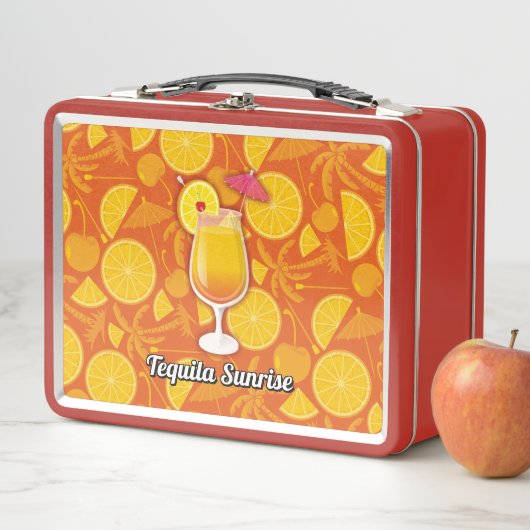 Tequila Sunrise Cocktail (In situ)