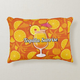 Tequila Sunrise Cocktail Decoratief Kussen