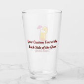 Tequila Sunrise Cocktail Glas (Achterkant)