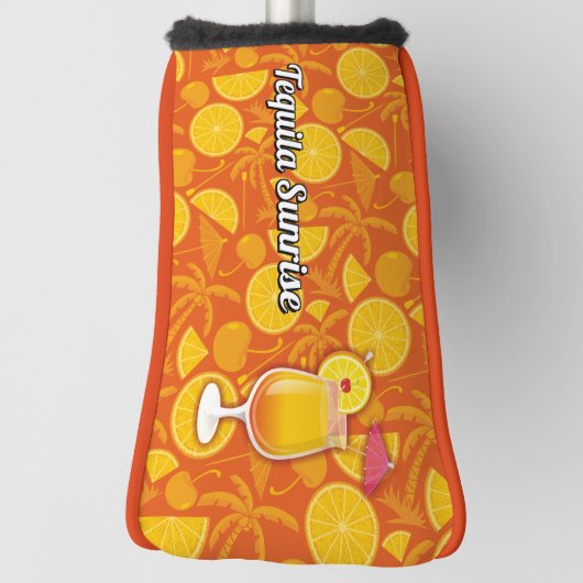 Tequila Sunrise Cocktail Golfheadcover (Draai 90)