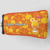 Tequila Sunrise Cocktail Golfheadcover (Voorkant)