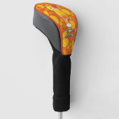 Tequila Sunrise Cocktail Golfheadcover (Schuin)