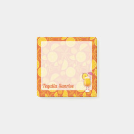Tequila Sunrise Cocktail Post-it® Notes