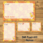 Tequila Sunrise Cocktail Post-it® Notes