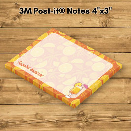 Tequila Sunrise Cocktail Post-it® Notes