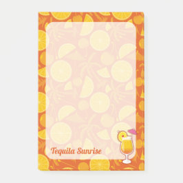 Tequila Sunrise Cocktail Post-it® Notes