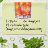 Tequila Sunrise Cocktail Recipe Theedoek (Gevouwen)