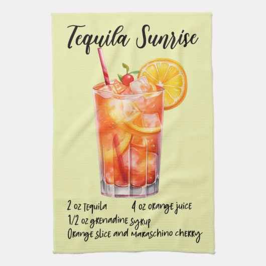 Tequila Sunrise Cocktail Recipe Theedoek (Verticaal)