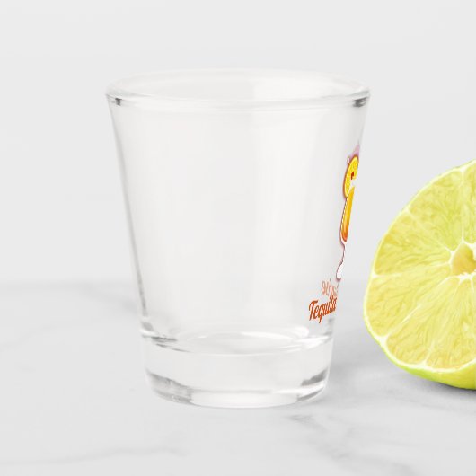 Tequila Sunrise Cocktail Shot Glas (Links)