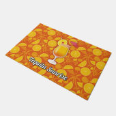 Tequila sunrise deurmat (Schuin)