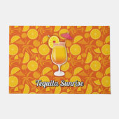 Tequila sunrise deurmat (Voorkant)