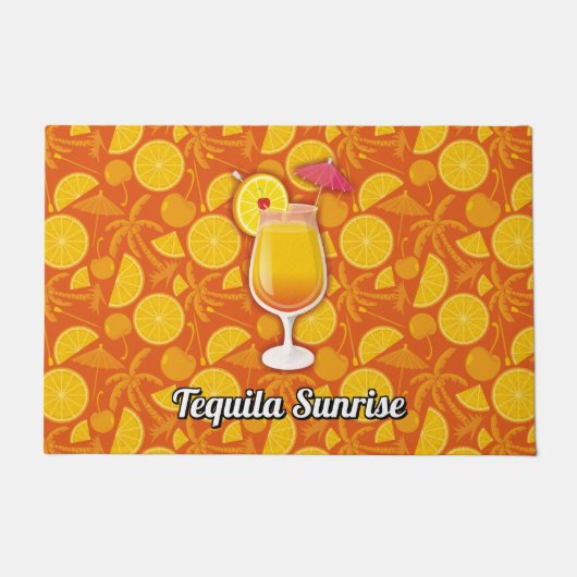 Tequila sunrise deurmat (Voorkant)