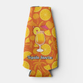 Tequila sunrise flesjeskoeler (Voorkant)