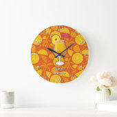 Tequila sunrise grote klok (Huis)