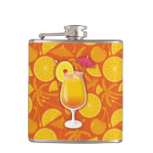 Tequila sunrise heupfles (Voorkant)