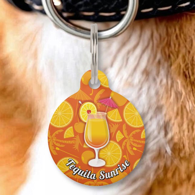 Tequila sunrise huisdierpenning (Creator heeft geüpload)