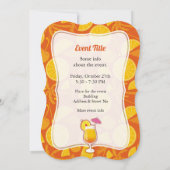 Tequila Sunrise Kaart (Achterkant)