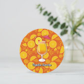 Tequila Sunrise Kaart (Staand voorkant)