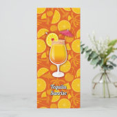 Tequila Sunrise Kaart (Staand voorkant)