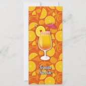 Tequila Sunrise Kaart (Voorkant)