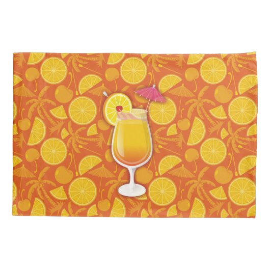 Tequila sunrise kussensloop (Achterkant)