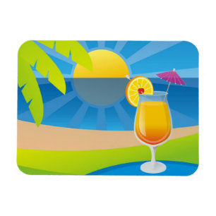 Tequila Sunrise Magneet