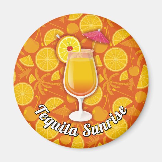Tequila Sunrise Magneet (Voorkant)