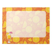 Tequila sunrise notitieblok (Voorkant)