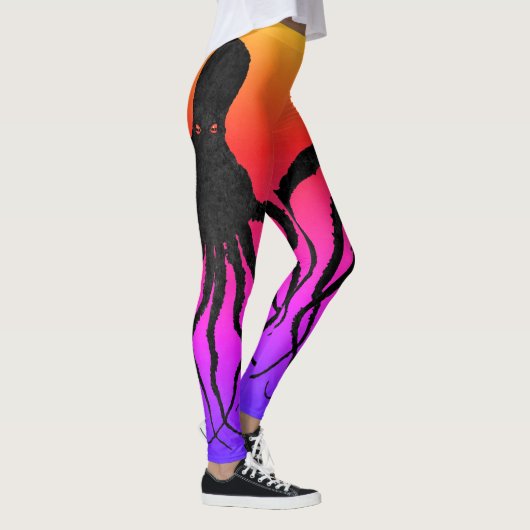 Tequila Sunrise octopus - Leggings (Rechts)