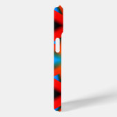 Tequila Sunrise Ombre geometrische Abstracte kunst Case-Mate iPhone Case (Achterkant / Rechts)