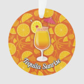 Tequila Sunrise Ornament (voorkant)