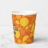 Tequila Sunrise Paper Cups Papieren Bekers (Rechts)