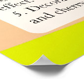 Tequila Sunrise Poster (Hoek)