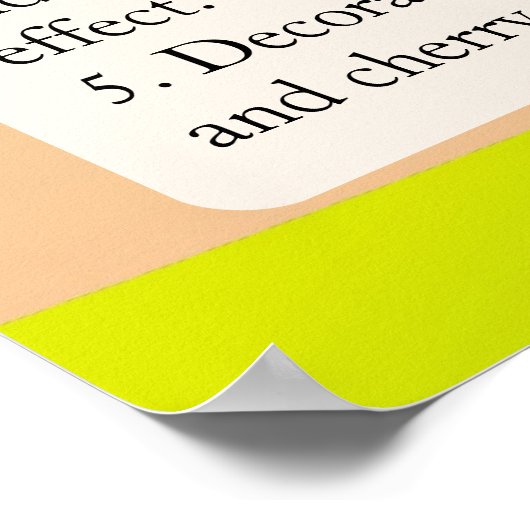 Tequila Sunrise Poster (Hoek)