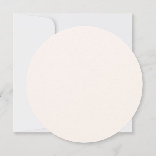 Tequila Sunrise Ronde bruiloft uitnodiging (Achterkant)