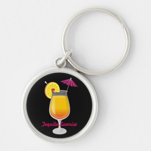 Tequila Sunrise Sleutelhanger (Voorkant)