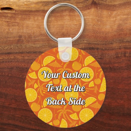 Tequila Sunrise Sleutelhanger (Achterkant)