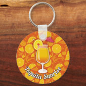 Tequila Sunrise Sleutelhanger (Voorkant)