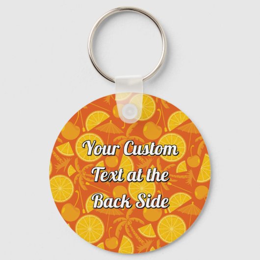 Tequila Sunrise Sleutelhanger (Achterkant)