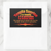 Tequila Sunrise stickers (Tas)