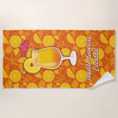 Tequila Sunrise Strandlaken (Voorkant)