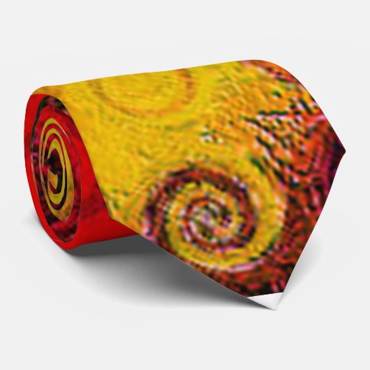 Tequila Sunrise Stropdas (Opgerold)