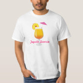 Tequila Sunrise T-shirt (Voorkant)