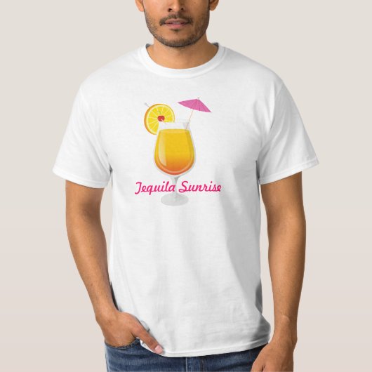 Tequila Sunrise T-shirt (Voorkant)