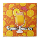Tequila sunrise tegeltje (Voorkant)