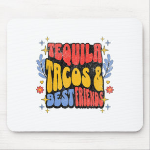 Tequila Tacos Beste Vrienden Cinco de Mayo Taco Tu Muismat