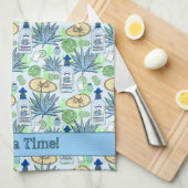 Tequila Time Cocktails Agave Planten en Sombreros Theedoek (Quarter Fold)